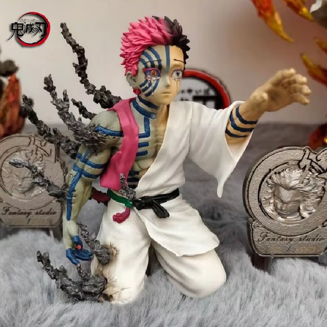 Bandai Demon Slayer Akaza Hakuji, Actionfigur, 12cm, Kunststoff - Bild 1
