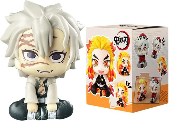 Demon Slayer Anime Actionfiguren, Tomioka Giyuu & Kochou Shinobu, PVC Modell Statuen, ab 14 Jahren - Bild 1