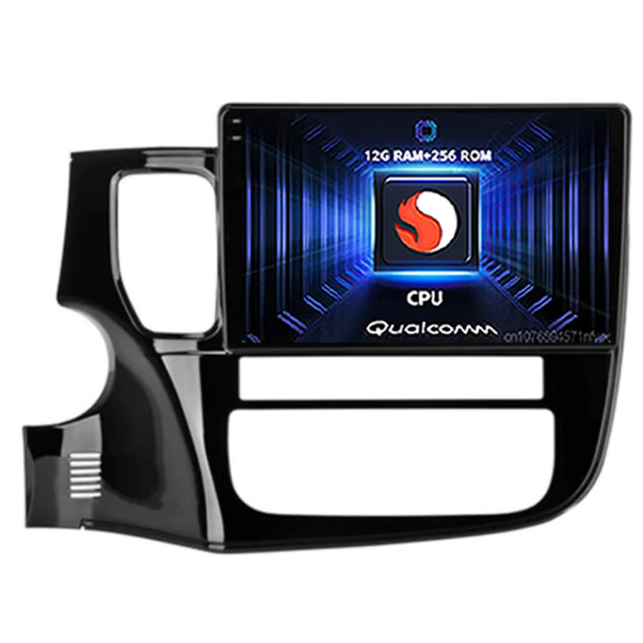RSNAVI Android 16 Autoradio für Mitsubishi Outlander 2012 - 2018 mit GPS Navigation, CarPlay, Multimedia Player und 360 Kamera, Schwarz - Bild 5