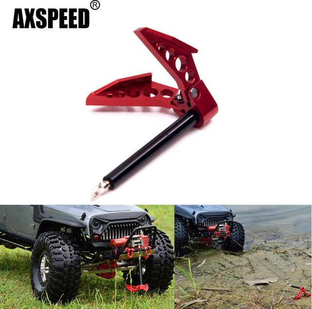 AXSPEED Simulation faltbare Winde Anker, Zubehör, Metall, Rot - Bild 1
