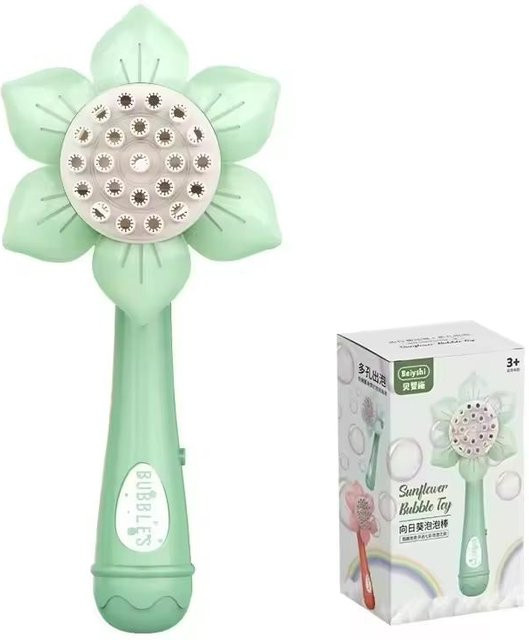 Yiran bag Elektrische Seifenblasenpistole Sonnenblume ab 3 Jahren - Bild 1