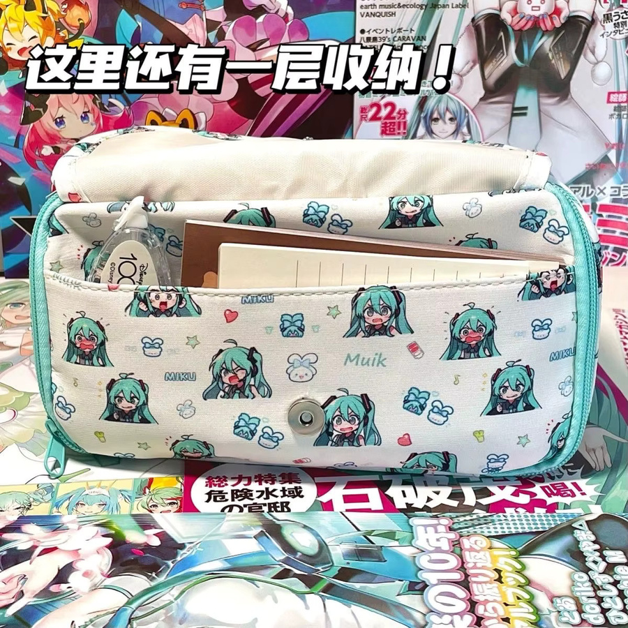 Bandai Hatsune Miku Federmäppchen mit großer Kapazität in Multicolour - Bild 5