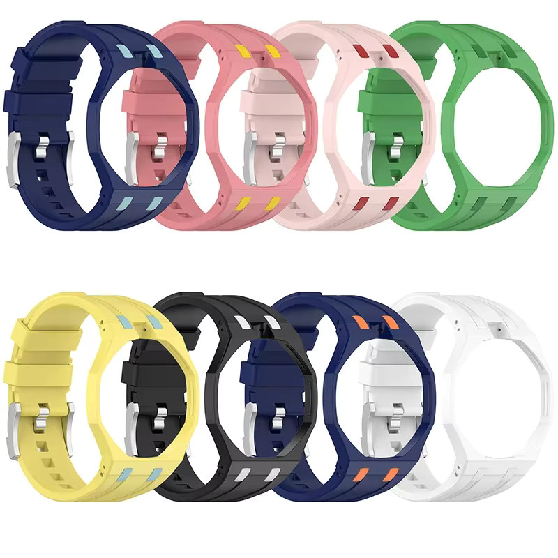 Swatch Silikonarmband für Swatch X AP Royal Pop Taschenuhr - Bild 2