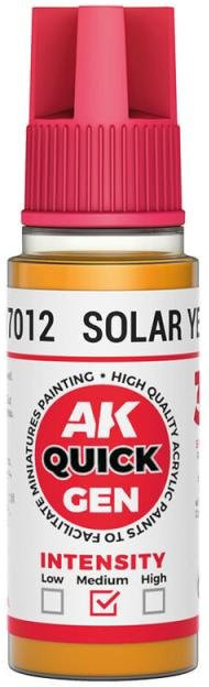AK Interactive Solar Yellow, 18 ml - Bild 1