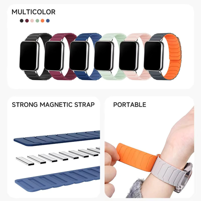 CAOWTAN Uhrenarmband Silikon, Sportlich, Unisex - Bild 5