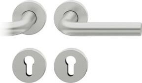 FSB Rosettengriff Aluminium Silber - Bild 1