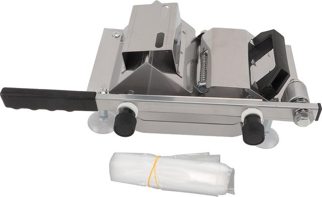 Aimo Multifunktionaler manueller Fleischschneider aus Edelstahl in Grau/Silber - Bild 1