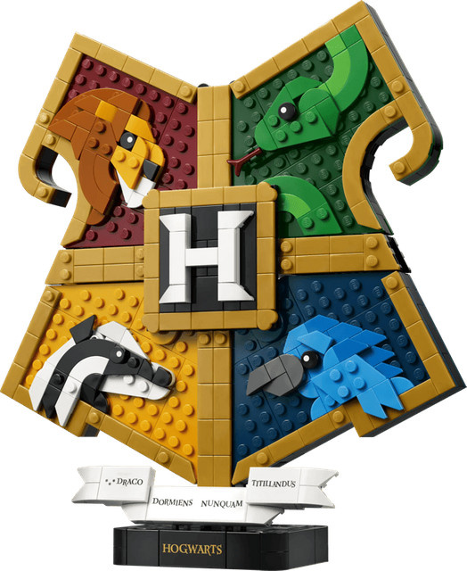 LEGO Harry Potter Hogwarts Hauswappen Bauspielzeug ab 12 Jahren - Bild 3