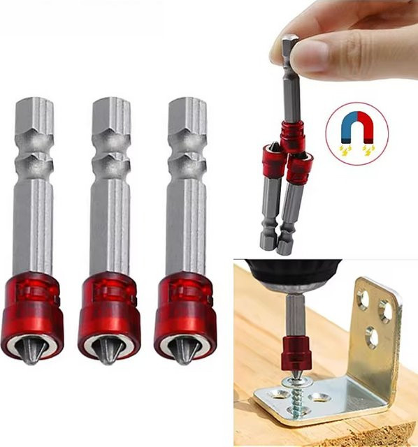 KRIOCY Rutschfeste Kreuzschraubendreher-Bits als magnetische Bohrspitzen für elektrische Handbohrmaschinen - Bild 1
