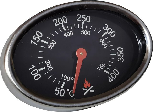 Thermometer für Holzkohlegrills American Charcoal und American Charcoal XXL zur Temperaturkontrolle - Bild 1