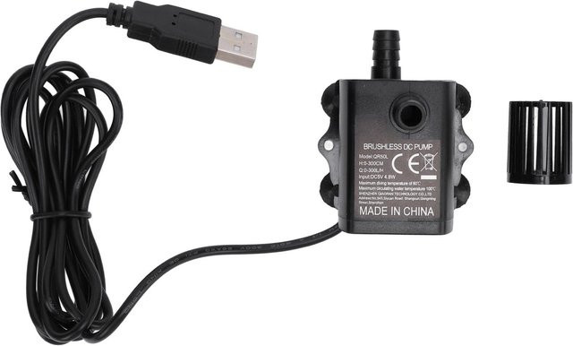 CosyHome Tauchwasserpumpe für Aquarium und Springbrunnen mit Durchflussregulierungsfunktion und USB-Schnittstelle DC 5V 4,8W - Bild 1