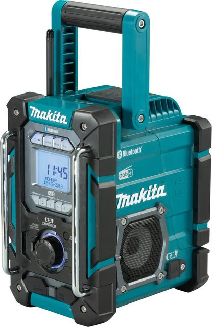 Makita Akku-Baustellenradio DMR301 mit DAB+, Bluetooth, AM und FM in IP64 Schutzklasse - Bild 1