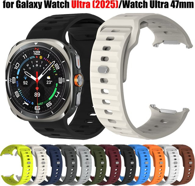 Uhrenarmband Silikon, Samsung Galaxy Watch Ultra 47 mm, Unisex - Bild 1