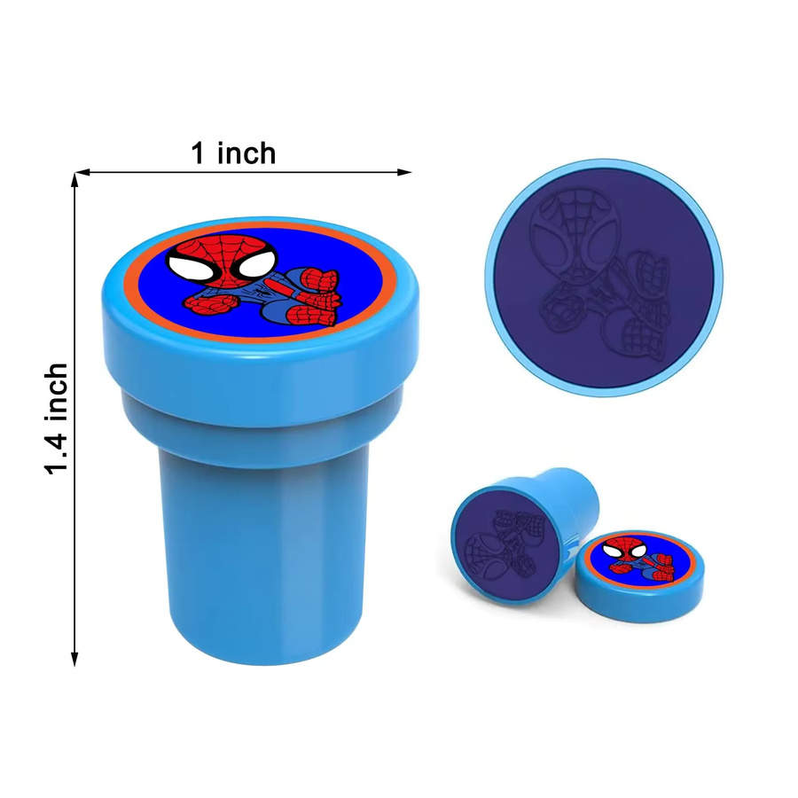 Bandai Marvel Spiderman-Stempel, 10-teiliges Set - Bild 3