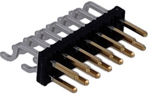Amphenol Stiftleiste Standard 10112690-G03-07ULF in Schwarz - Bild 1