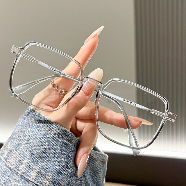 ERIKOLE Korrektionsbrille, Damen, Vollrand, Square, transparent, Blaulichtfilter - Bild 1