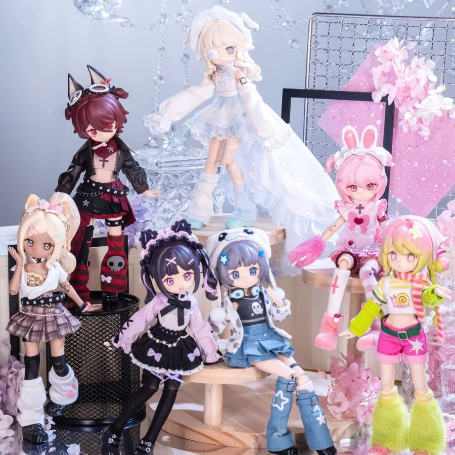 Freedom Claim Elektronische Niedliche Haustier BJD Blind Box Actionfigur, mit beweglichen Gelenken - Bild 3