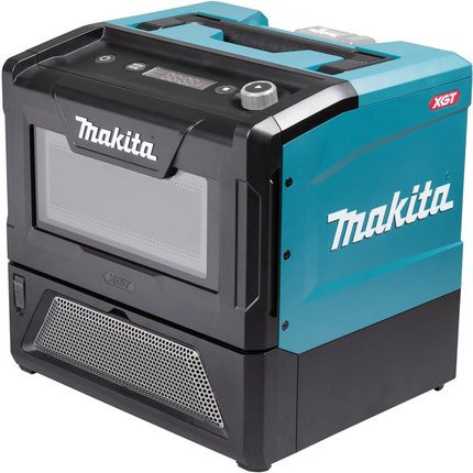 Makita Akku-Mikrowelle MW001G in Blau mit 8 l Volumen und 40 V Leistung - Bild 1
