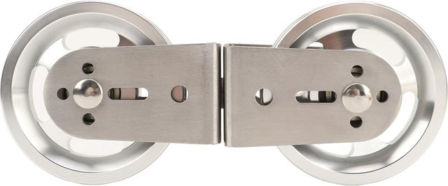 DIYelecs 2-Wege Umlenkrolle aus Edelstahl mit Silentlager in Silber - Bild 1