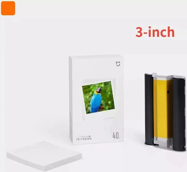 Xiaomi Mijia Fotodruckerpapier 3-Zoll farbbeschichtet weiß multicolor - Bild 1