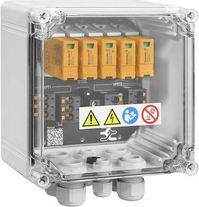 Weidmüller Generatoranschlusskasten PVN DC 2IN/1OUTX2 2MPPT SPD1R CG 1.1KV in Transparent - Bild 1