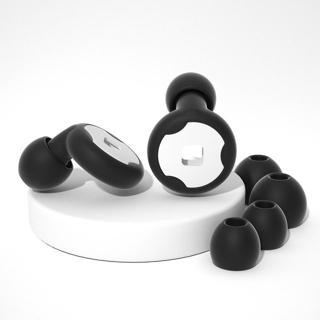 LadysBeautyCare Ringfilter-Silikon-Ohrstöpsel, weiß - Bild 1