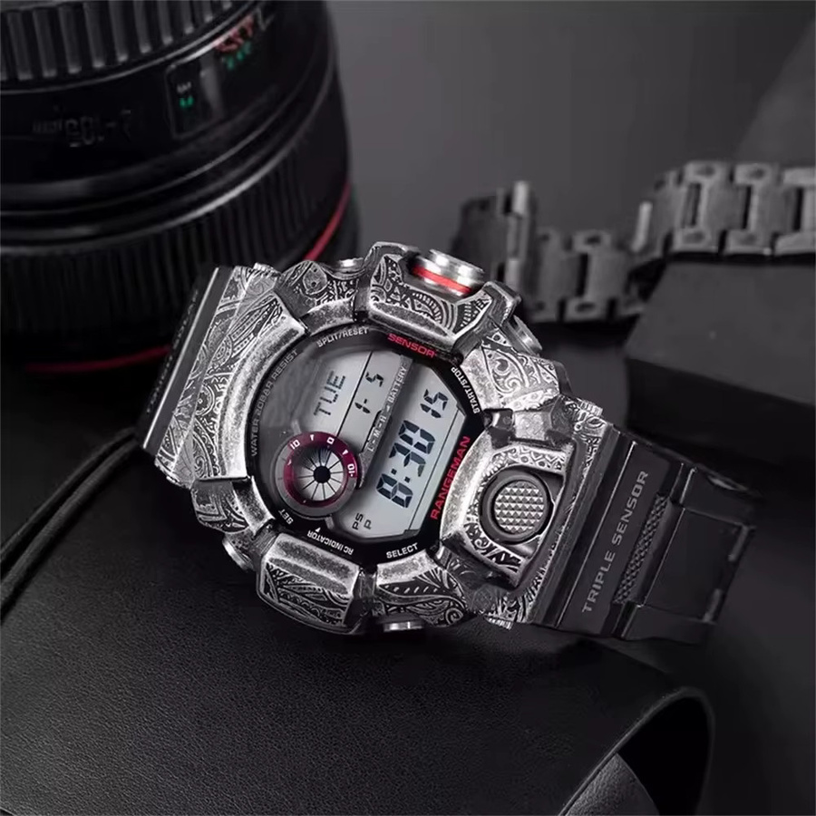 zhuolei Uhrenarmband Edelstahl, Silber, Herren - Bild 2