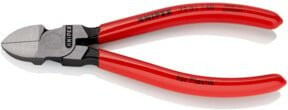 Knipex Seitenschneider für Kunststoff in Rot, 140 mm - Bild 1