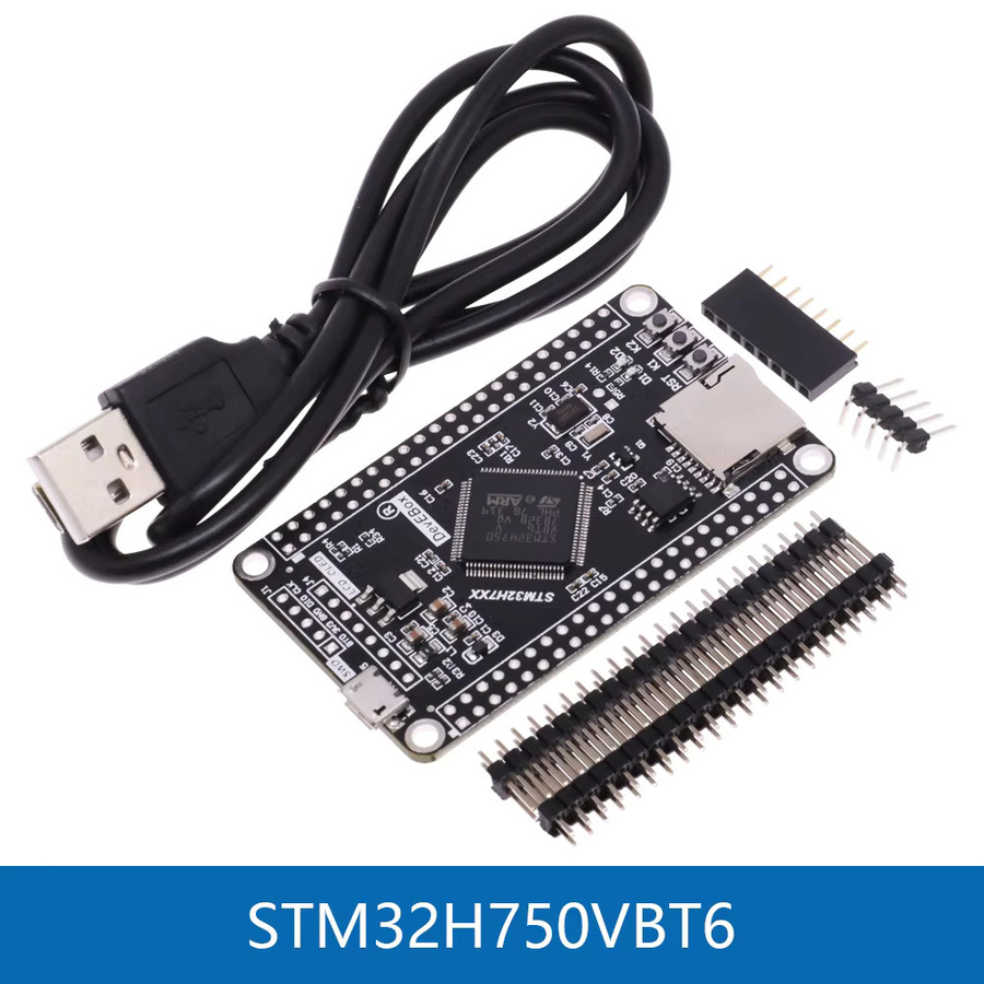 STMicroelectronics STM32H7 Entwicklungsplatine mit M7 Core, TFT-Schnittstelle und USB-C Anschluss, Schwarz - Bild 2