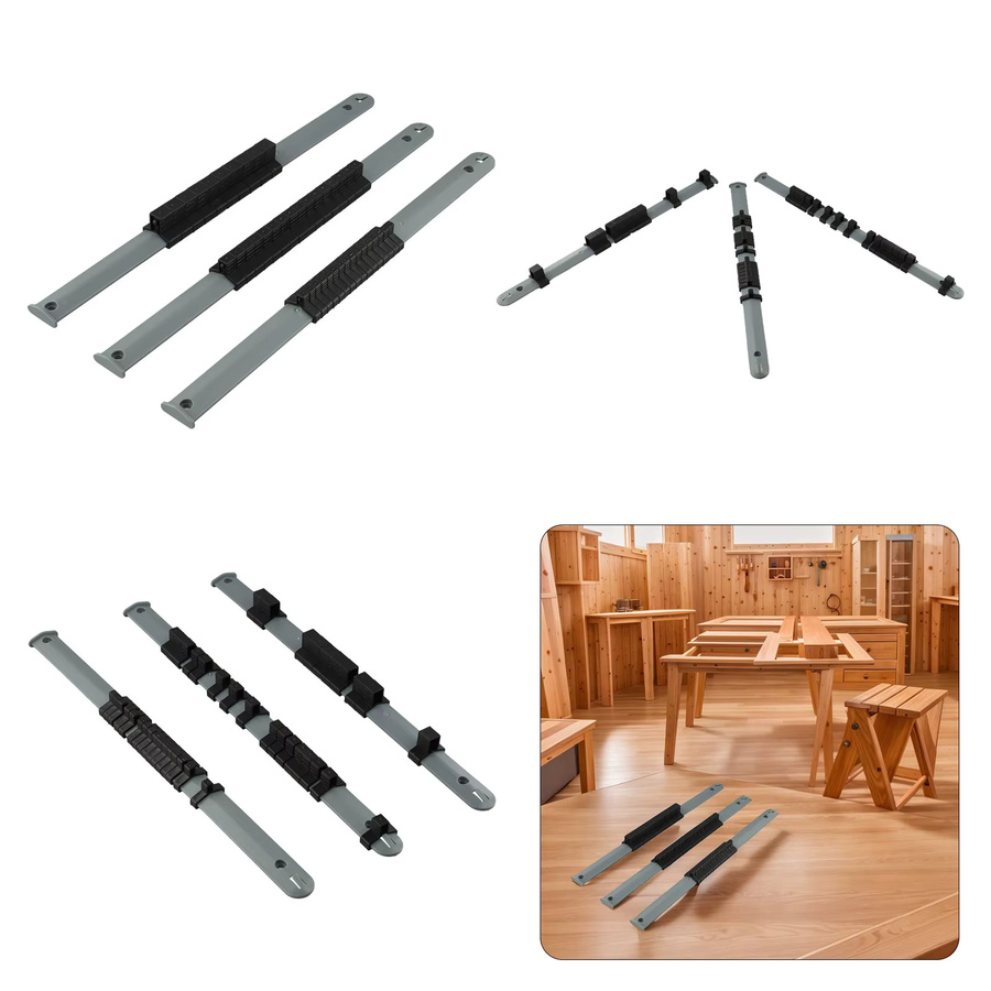 DAZZLEEX Steckdosen-Aufbewahrungsregal und Steckdosenschiene für 1/4, 3/8 und 1/2 Zoll Handwerkzeug, 350 mm - Bild 2
