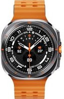 Samsung Galaxy Watch Ultra (2025) Smartwatch mit Cellular, Sleep Tracking und Wasserfestigkeit in Grau und Orange - Bild 1