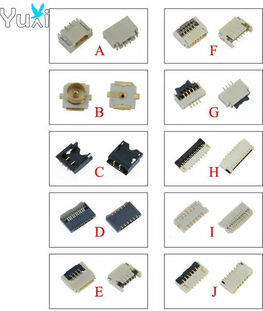 YuXi Flex-Kabel Clip Buchse für Nintendo Switch Joy-Con Controller Links und Rechts - Bild 1
