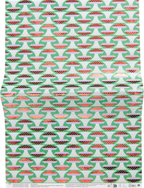 Rico Design Paper Patch Shrooom Pixel Fliegenpilze Geschenkpapier in Multicolour und Gold - Bild 1