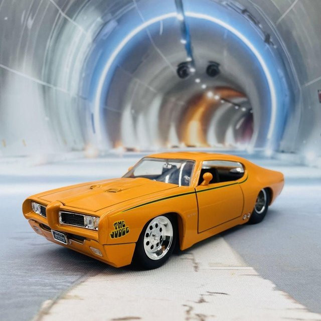 Jada Firebird Gto Judge 1969, Automodell, 1:24, Grau - Bild 1