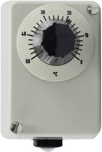 Jumo Temperaturregler in Weiß mit Messingelementen - Bild 1