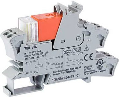 WAGO Relaissockel 788-314 Grau 20 Stück - Bild 1