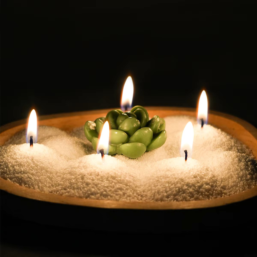 UDOCOOL Kerzensand Weiß für DIY Duftkerzen und Sandmalerei, 906 g - Bild 3