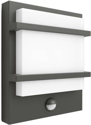 Philips Petronia LED-Außenwandleuchte mit Bewegungsmelder in Anthrazit - Bild 1