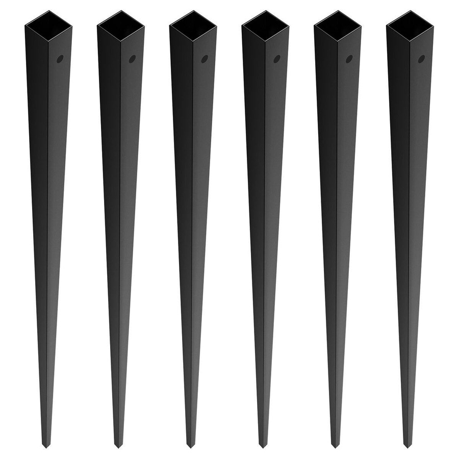 11er-Pack Metall-Treppengeländerstäbe aus Aluminium mit Schrauben, Höhe: 111,76 cm, Durchmesser: 1,27 cm - Bild 4