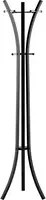 ALCO Garderobenständer schwarz aus Metall im modernen Tripod-Design, B/T/H: 55,0 x 55,0 x 178,0 cm - Bild 1