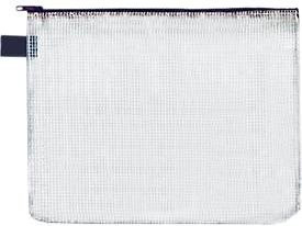FolderSys Reißverschluss-Sammelbeutel für DIN B5, transparent, 10 Stück, B: 29,8 cm, H: 23,7 cm - Bild 1