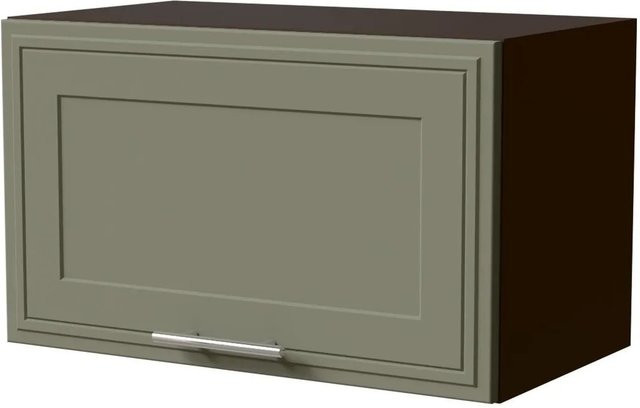Feldmann-Wohnen Klapphängeschrank Salo W4B/60 mit Kassettenfront in Lava und Reed Green Matt, B/T/H: 60 x 32,5 x 36 cm - Bild 1