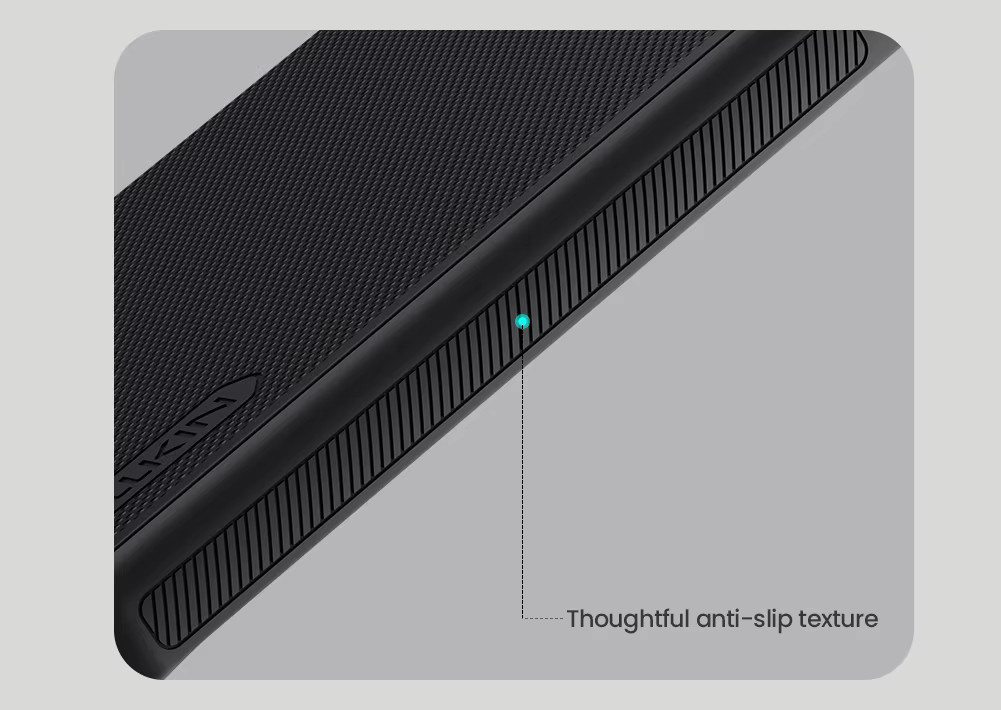 Nillkin Schutzhülle für OnePlus Nord 5 5G mit 360 Full PC Hard Back Cover und Frosted Pro Soft Frame Bumper in Schwarz - Bild 5
