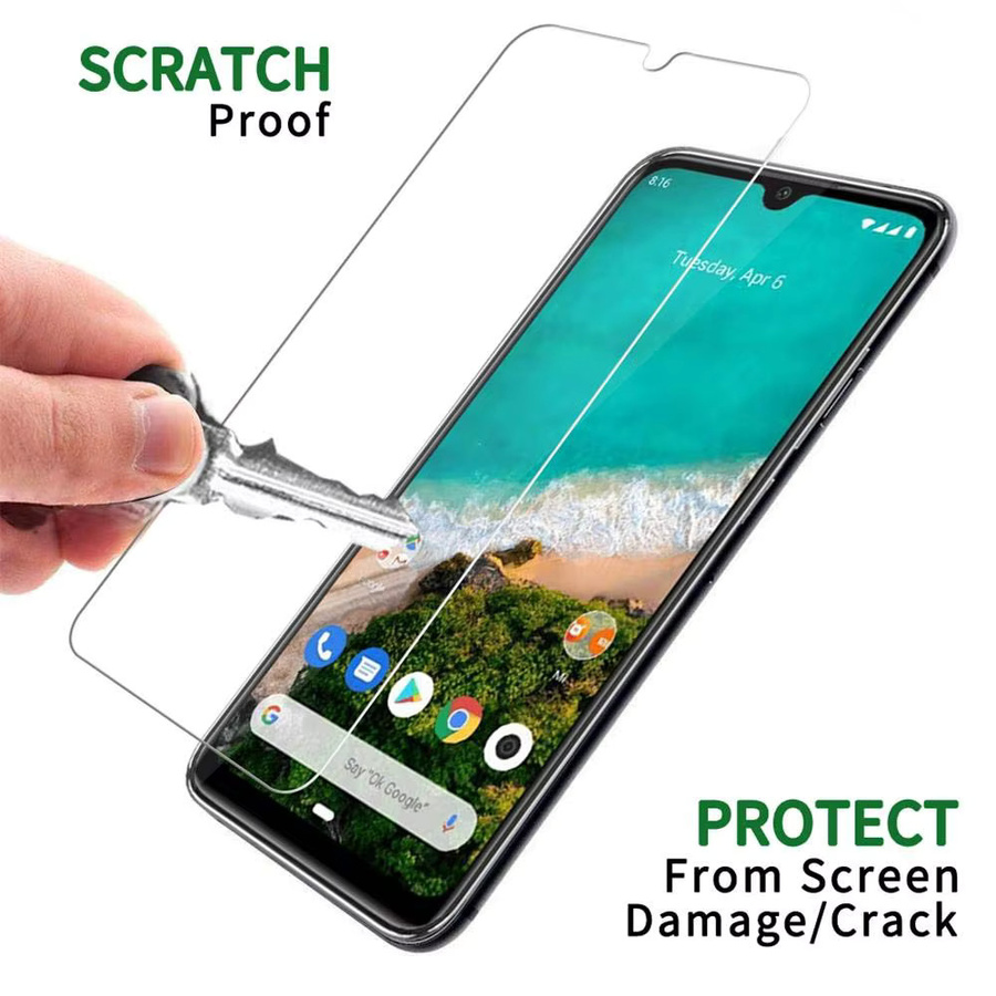 5 Stück Displayschutzfolien aus gehärtetem Glas für Xiaomi Mi 9 8 SE 9T Pro Max 6 6X Mix 3 Play in Transparent - Bild 3