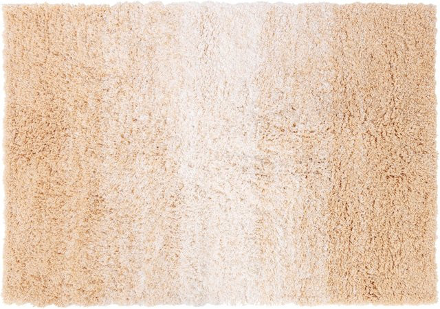 Casa Pura Badteppich Wave in Beige/Weiß, rutschsicher und schnelltrocknend - Bild 1