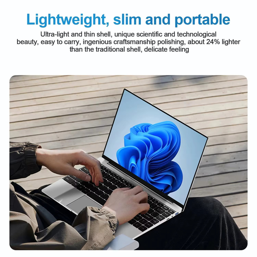 FUCHU Gaming-Laptop 14,1 Zoll in Silber mit Intel Core i9-10980HK, 16GB RAM und 500GB M.2 SSD, Windows 11, 4K HD Display - Bild 5