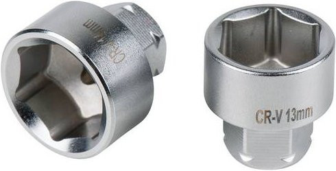 KS Tools Durchgangs-Stecknuss 6 mm aus Chrom-Vanadium in Silber - Bild 1