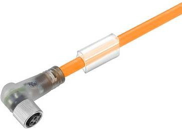 Weidmüller Sensor-Aktor-Anschlussleitung, 3-polig, orange, 10 m - Bild 1