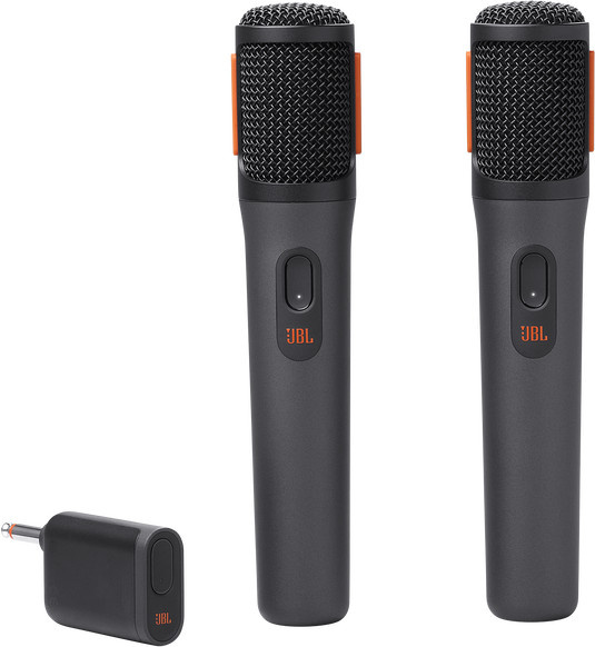 JBL Partybox Wireless Microphone Set in Schwarz - Bild 1