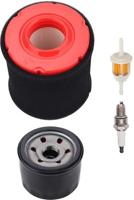DAZZLEEX 4-teiliges Wartungsset für Rasenmäher mit hocheffizientem Luftfilter und Ölfilter in Multicolor - Bild 1
